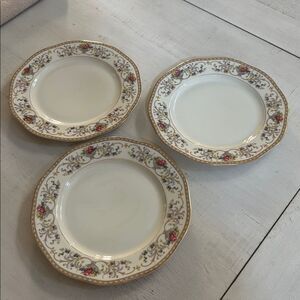 3 Baronet China Duchess Plates